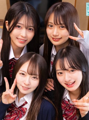 deaa040｜かりん＆めいさ＆かほ＆あおい｜北岡果林・西元めいさ・花守夏歩・青坂あおい｜仲良し女子校生4人が修学旅行での温泉でハーレム乱交中出しエッチとかエロすぎるｗ