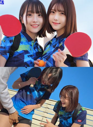 smub124｜小島さん＆皆瀬さん｜小島みこ・皆瀬あかり｜女子校生卓球部員の美少女2人とシャワーも浴びずに汗だく乱交セックスしてから中出しとかエロすぎるｗ